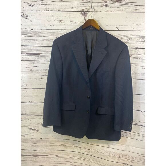 Lauren Ralph Lauren Wool Navy Jacket 44 Regular - Picture 1 of 7